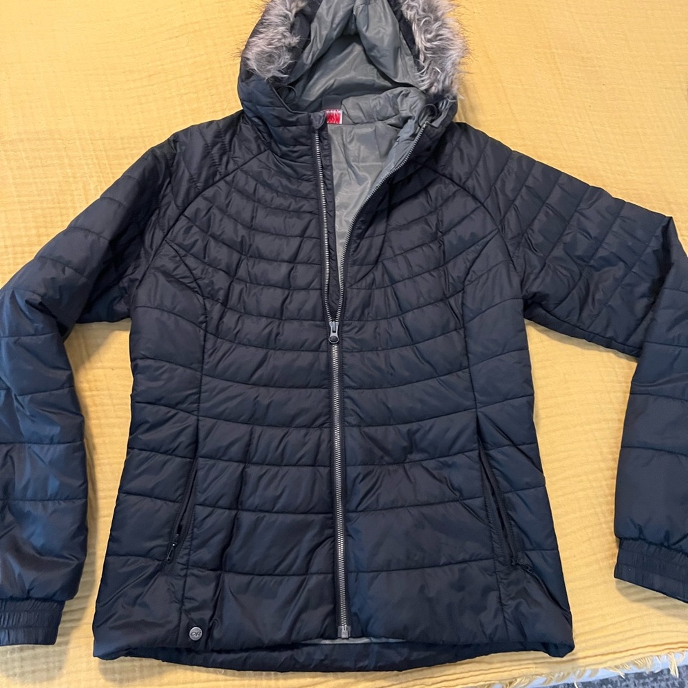 Women's Black Quilted Jacket